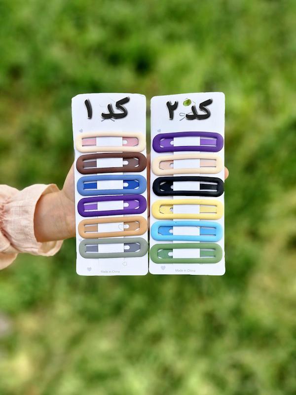 گیره تق‌تقی بیضی مات