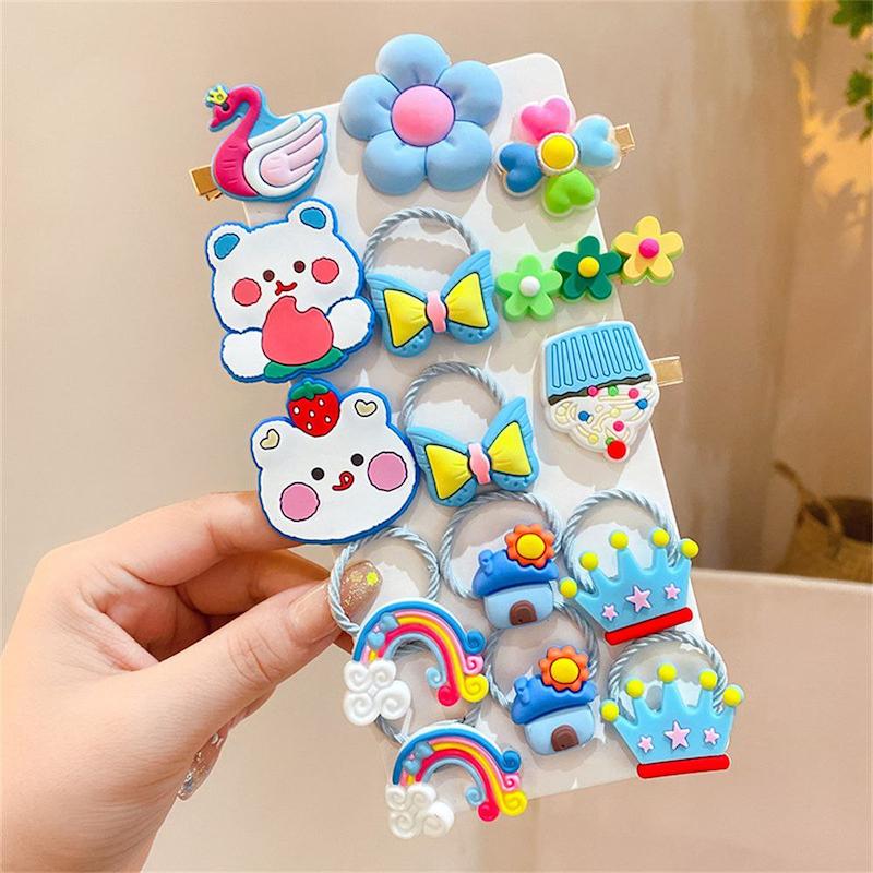 پک گیره و کش فانتزی آبی