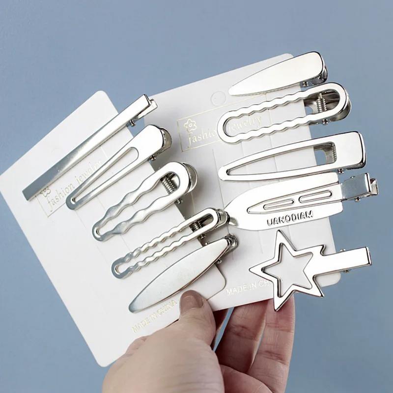 گیره مو انبری استیل