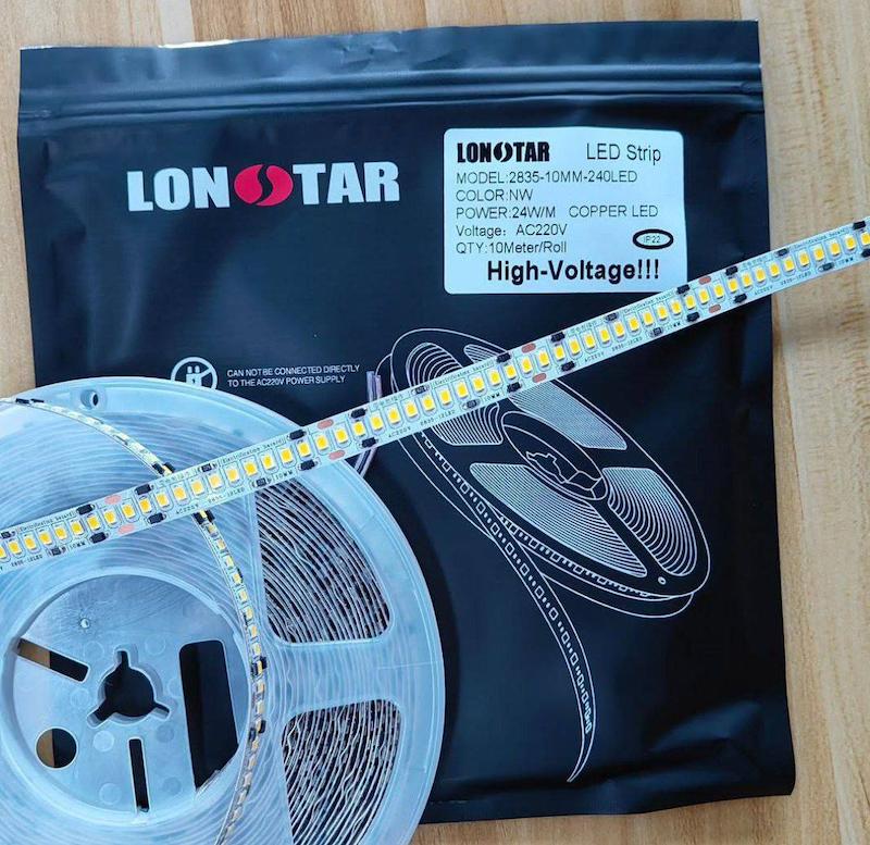 نواری ۲۲۰ولت، تراکم ۲۴۰،  تک لاین ۲۴وات