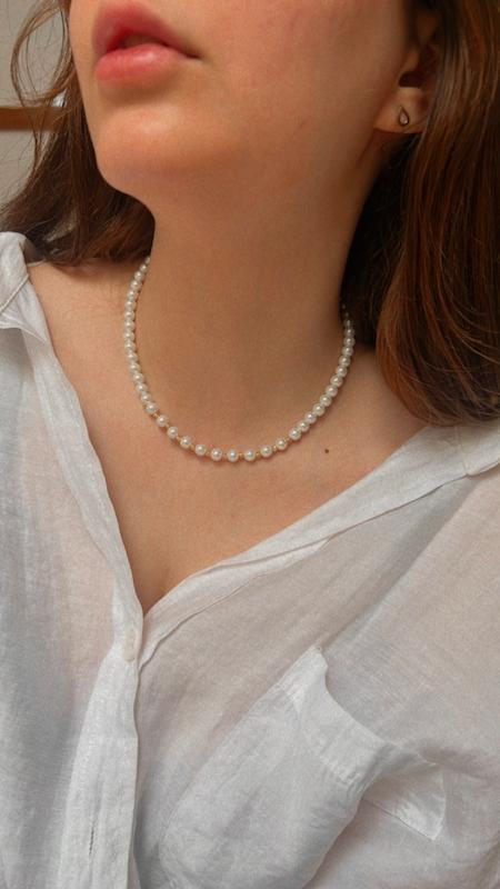 گردنبند با 10گوی کد 1191