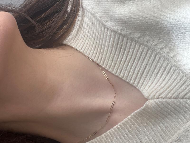 گردنبند پیپر کلیپ کد 1298