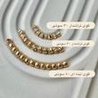 دستبند ابر با گوی طلا کد 1102