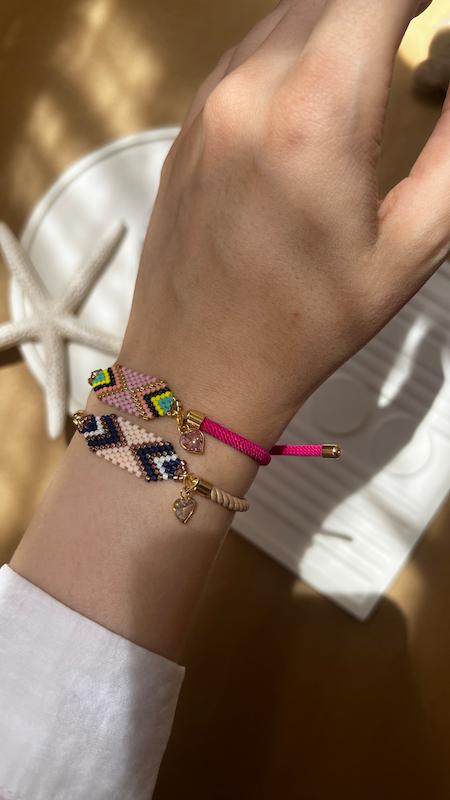 دستبند میوکی با قلب مارکو کد 1323 و 1324