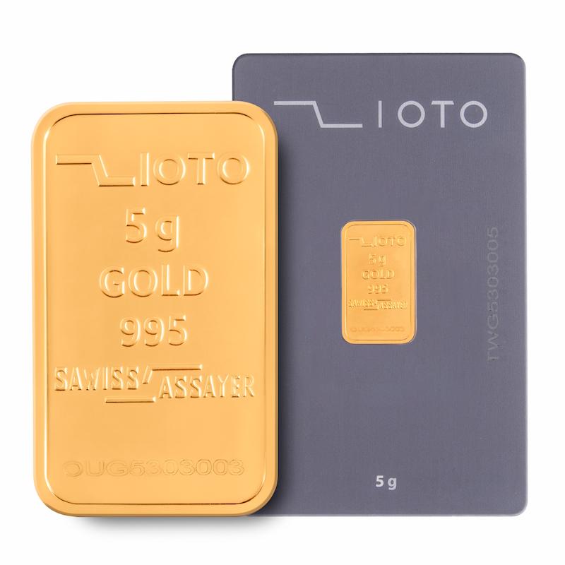 شمش ۵ گرمی ۲۴ عیار