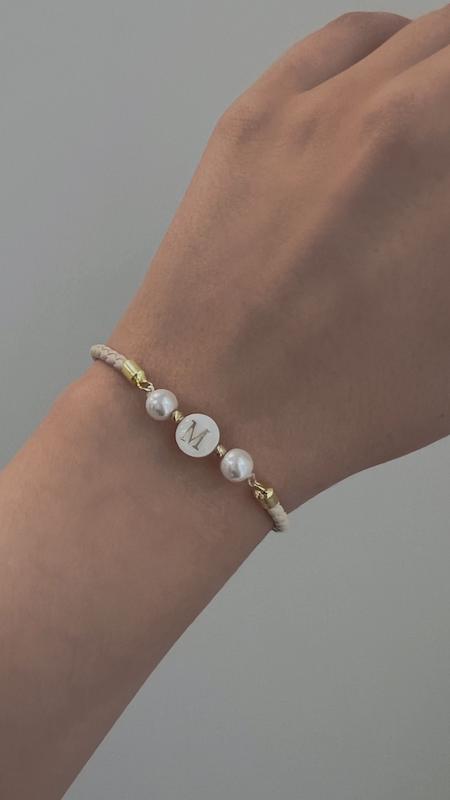 دستبند m با گوی طلا کد 1003