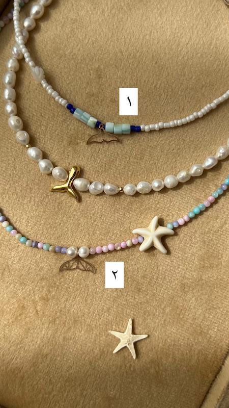 گردنبند دم وال خیلی سبک 1521 - 1522 