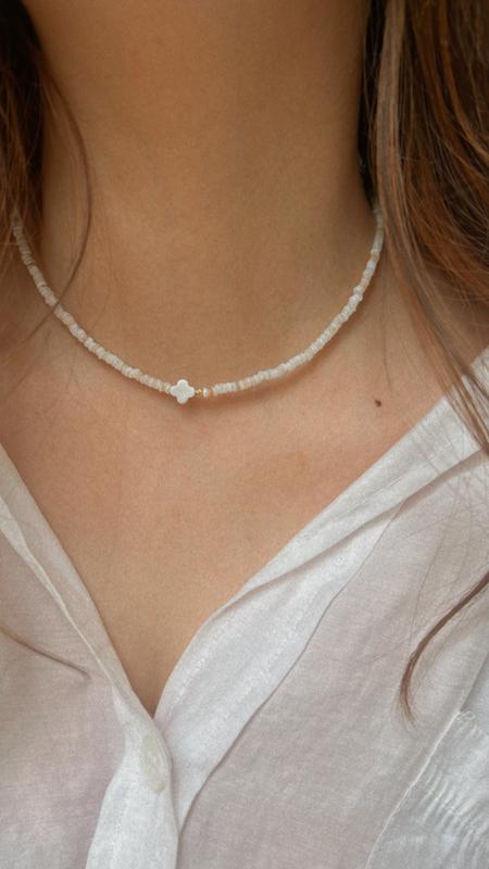 گردنبند صدفی ونکلیف کد 1127