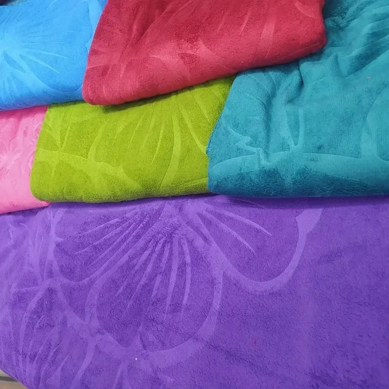 حوله حمامی نانو گلدار سایز 80×160