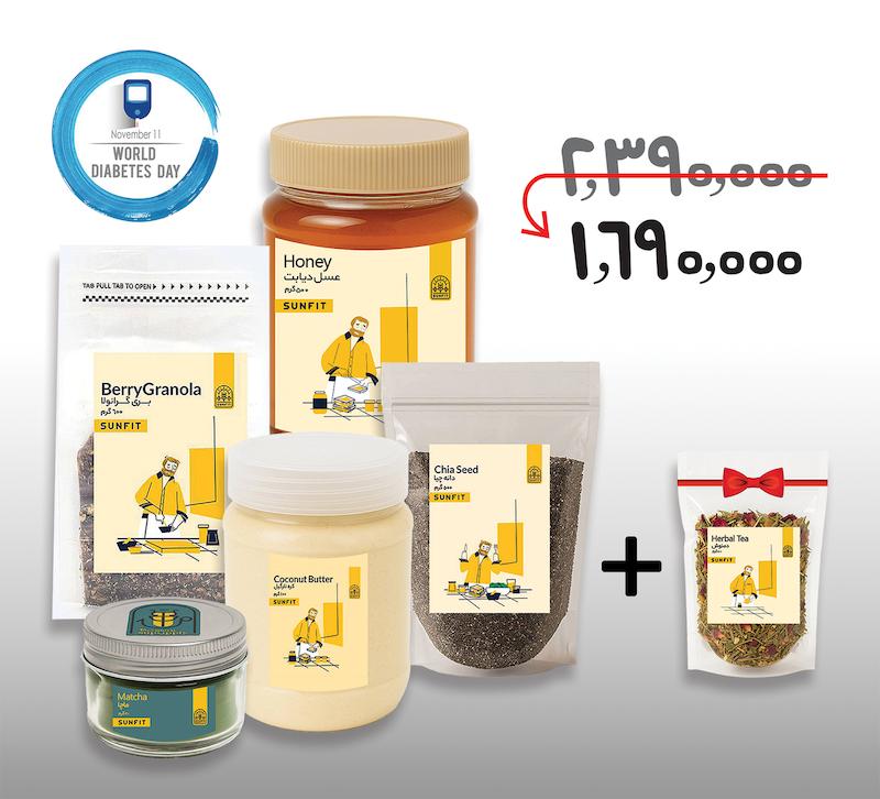 بسته بدون شکر