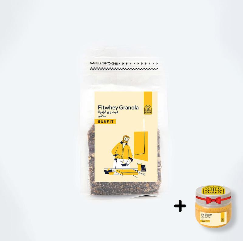 فیت ‌وِی‌ گرانولا (بدون شکر)