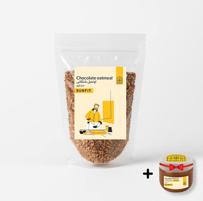 اوتمیل شکلاتی