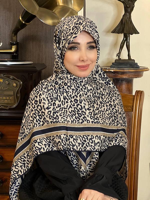 روسری پلنگی