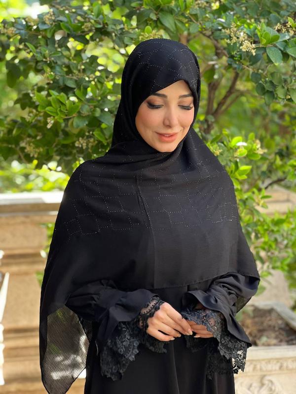 روسری نگیندار کد A130