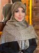 روسری نخ وارداتی پلنگی کد A143