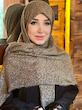 روسری نخ وارداتی پلنگی کد A143