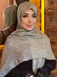 روسری نخ وارداتی پلنگی کد A143