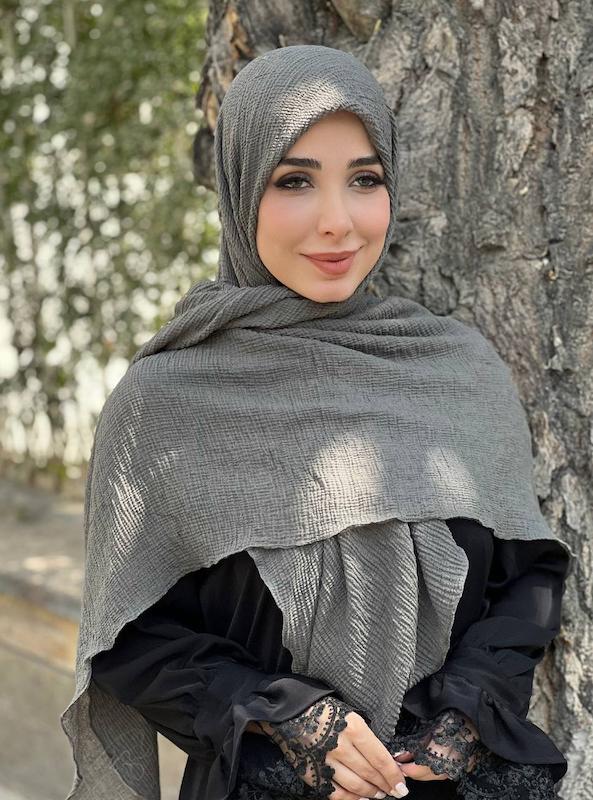 روسری برشکا دورموجی کد A149