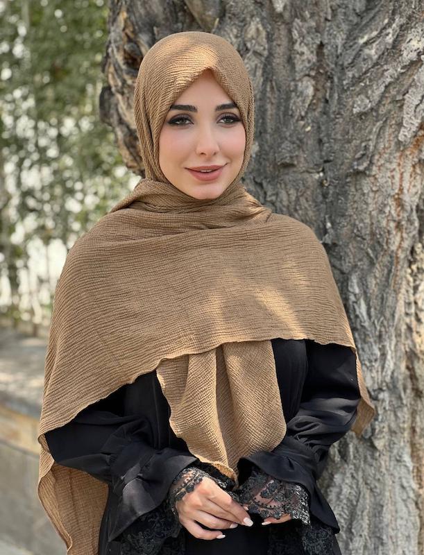 روسری برشکا دورموجی کد A149