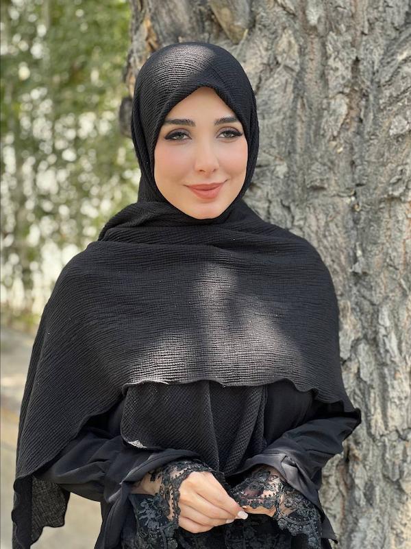 روسری برشکا دورموجی کد A149