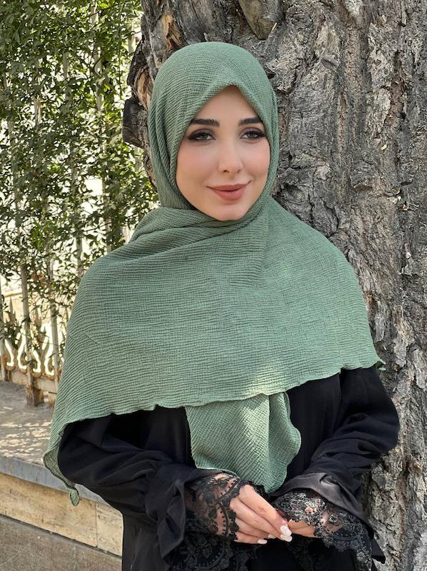 روسری برشکا دورموجی کد A149
