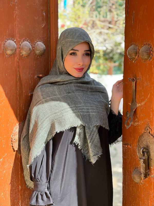 روسری کنفی لمه