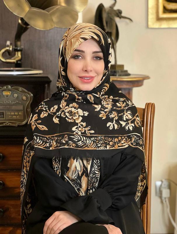 روسری نخ مودال وارداتی کد A165