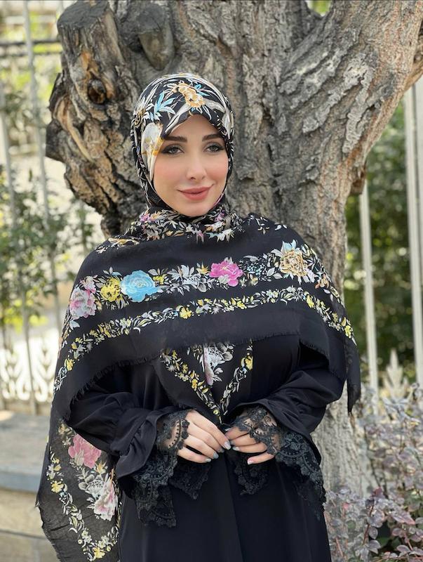 روسری نخ مودال وارداتی کد A165