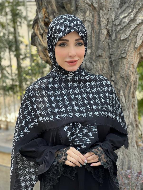 روسری نخ مودال وارداتی کد A165