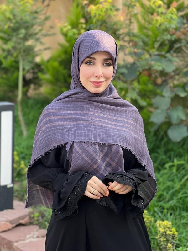روسری نخ لمه اقتصادی کد A153