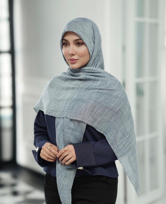 روسری لینن ملانژ کد A131