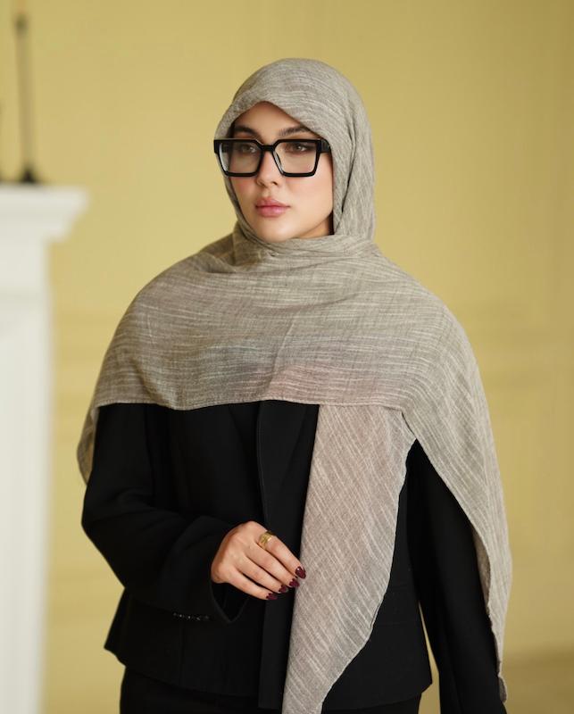 روسری لینن ملانژ کد A131