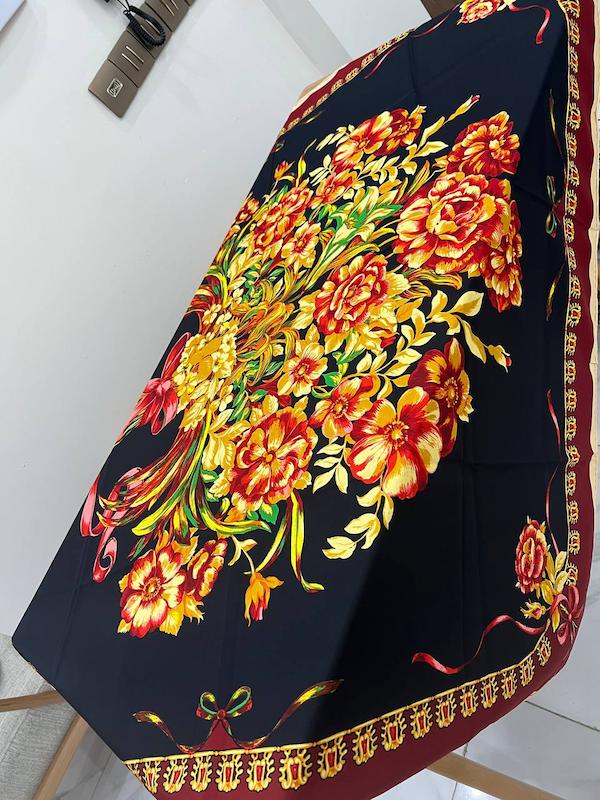 روسری ابریشم توییل کد A168