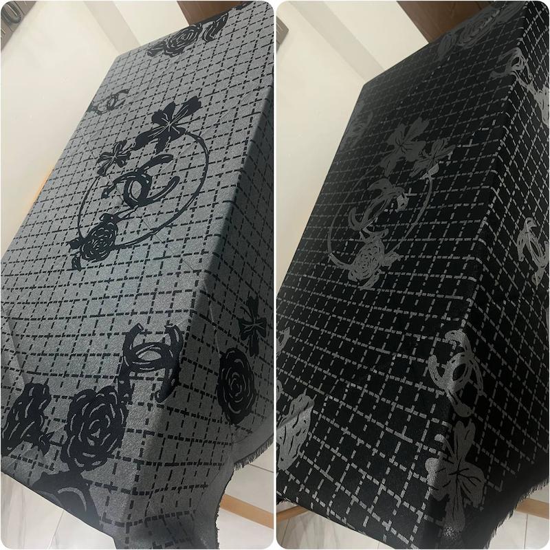 روسری کشمیر لمه دار کد A174