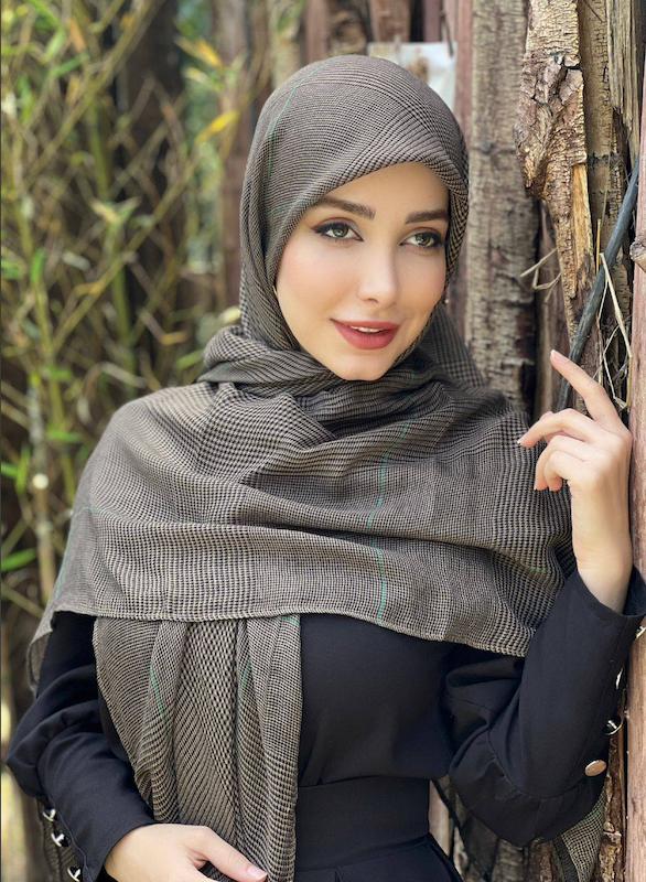 روسری وارداتی چهارخونه کد A189