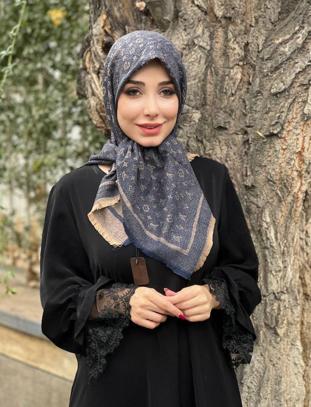 روسری موهر لویی قواره ۹۰ کد A195