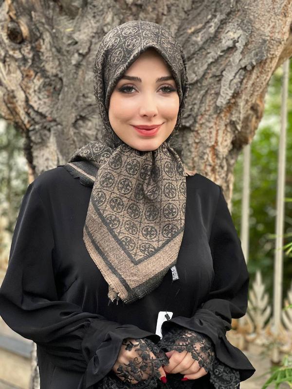روسری موهر قواره ۱۰۰ توری برج کد A196