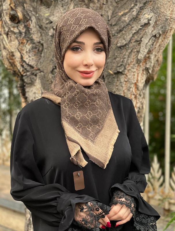 روسری موهر طرح گوچی کد A197
