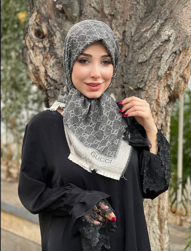 روسری موهر طرح گوچی کد A197