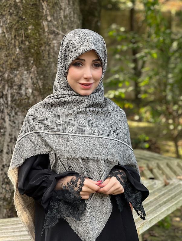 روسری کشمیر گوچی وارداتی کد A21