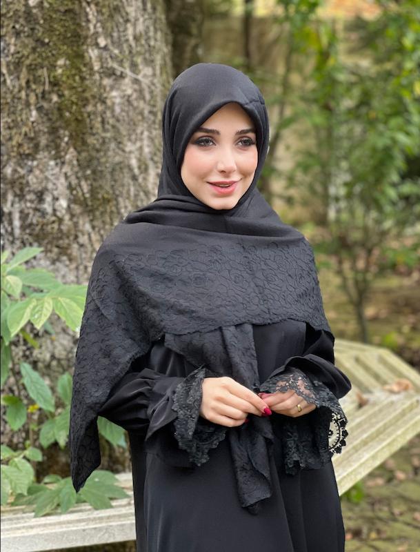 روسری خامه دوزی کد A22