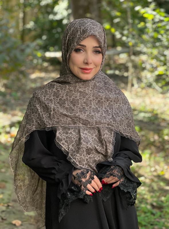 روسری حریرپفکی کد A24