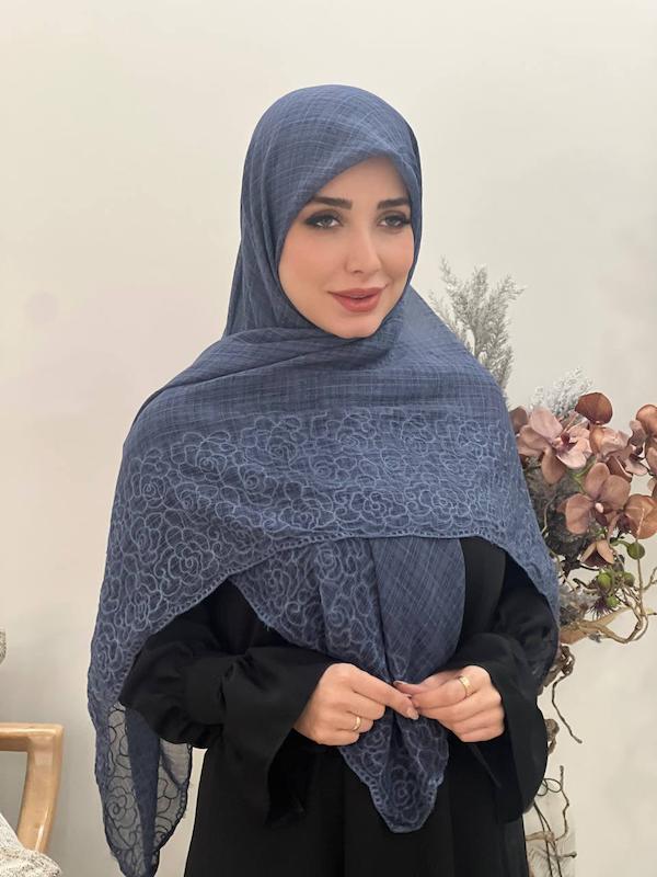 روسری گلدوزی کد A065