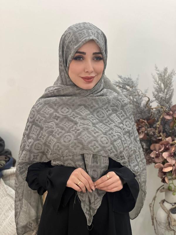 روسری حریرشیفون کد A077