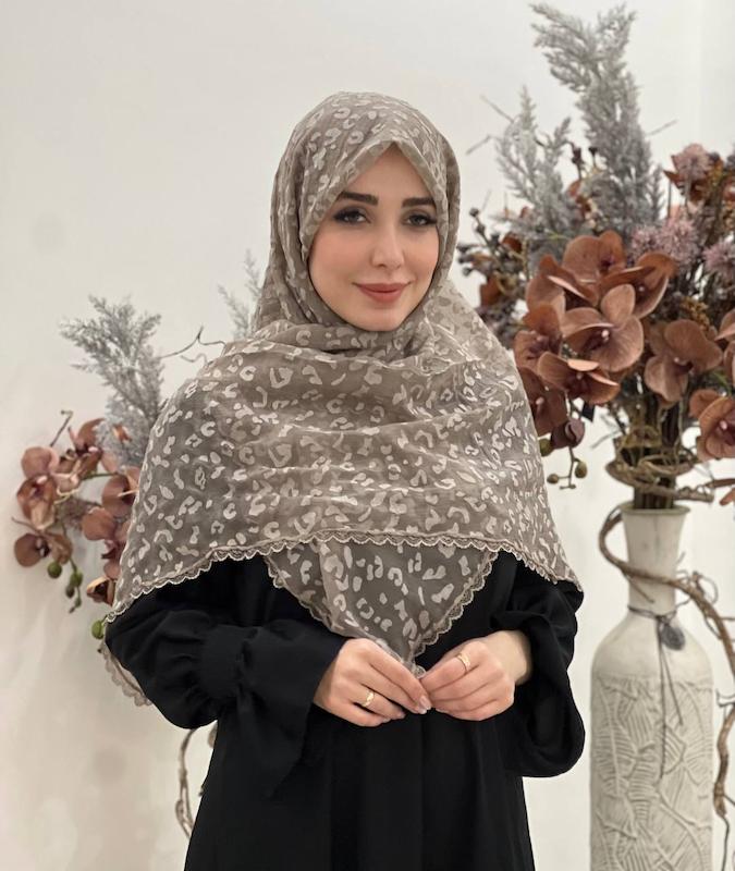 روسری حریرمخمل کد A074