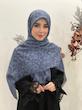 روسری نخ ژاکارد کد A082