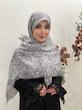روسری نخ ژاکارد کد A082