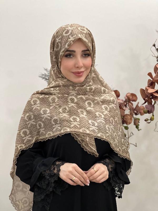 روسری حریرپفکی ck کد A080