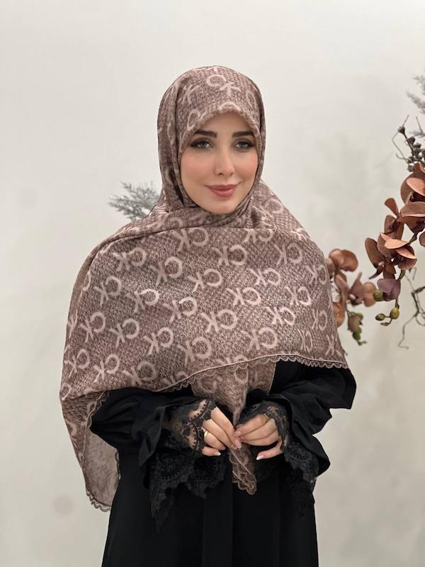 روسری حریرپفکی ck کد A080