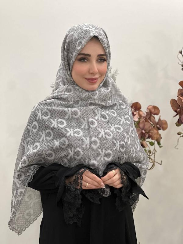 روسری حریرپفکی ck کد A080